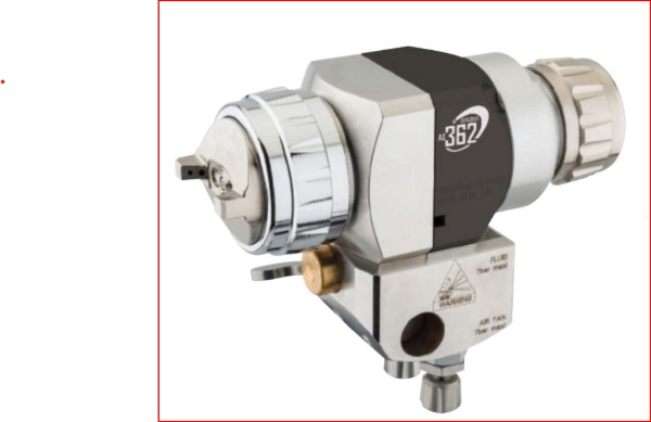AG362 TE AUTO SPRAY GUN WITH LEVER MANIFOLD USA ONLY