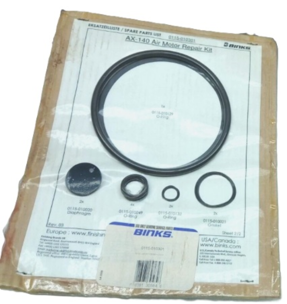 Ax140 Air Motor Repair Kt