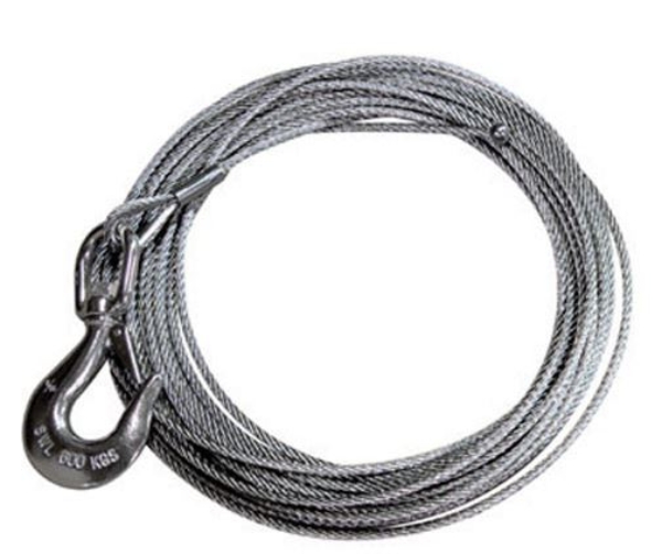 1/4 Dia. 7 X 19 Aircraft Cable Assembly 28' Length