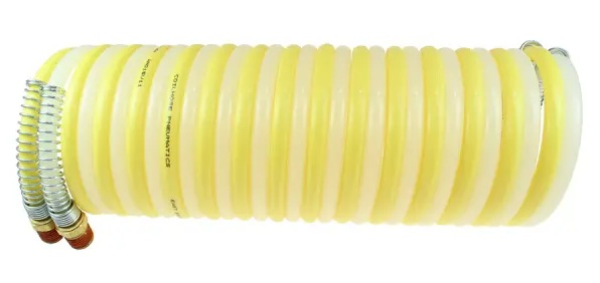 Twin Coil, 1/4 ID x 1/4 ID x 25 1/4 MPT Swivels