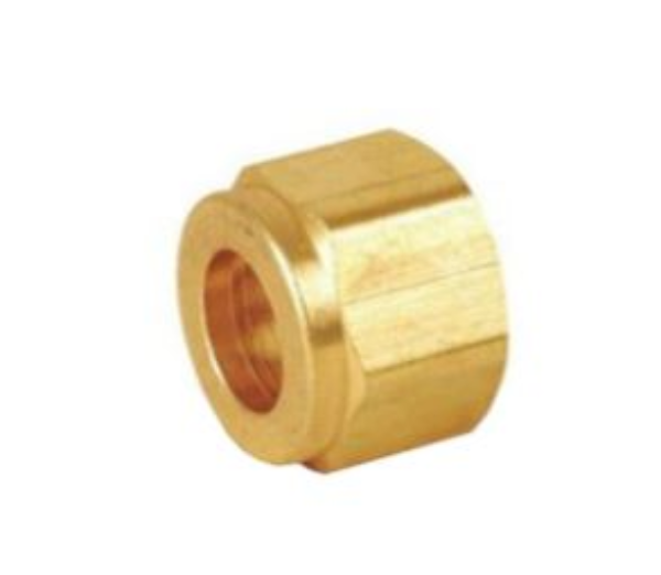 Parker 3/8 Tube Nut, Brass