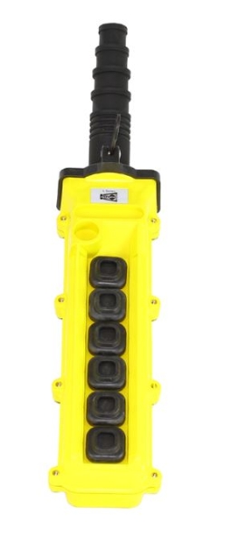 6 Button Enclosure Only Deep Back w/MSCG