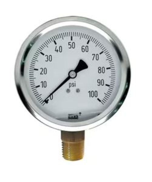 Gauge, 0-100 psig