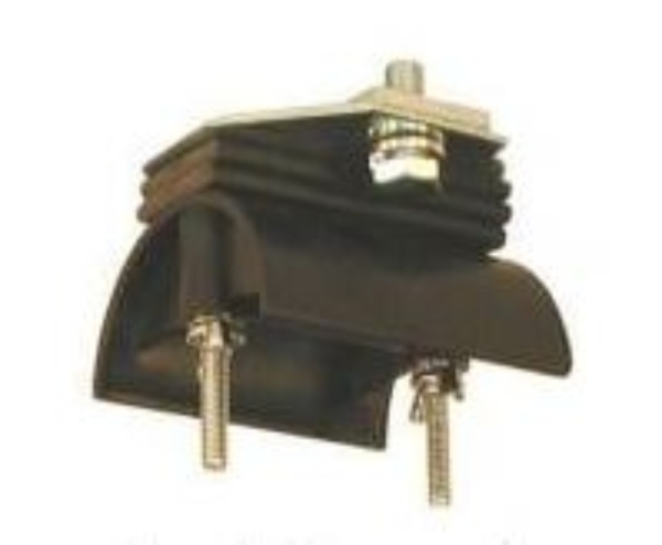 14 GA SS End Clamp with Plastic Saddle