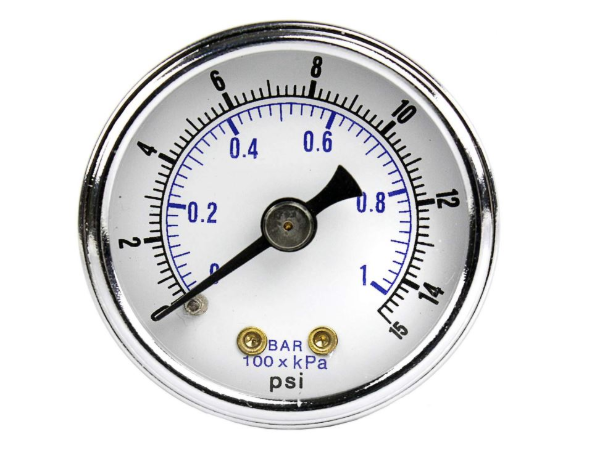 Gauge, 0-60 psi, 1-1/2In Dial