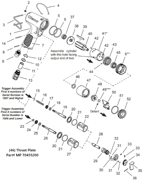 Thrust Plate