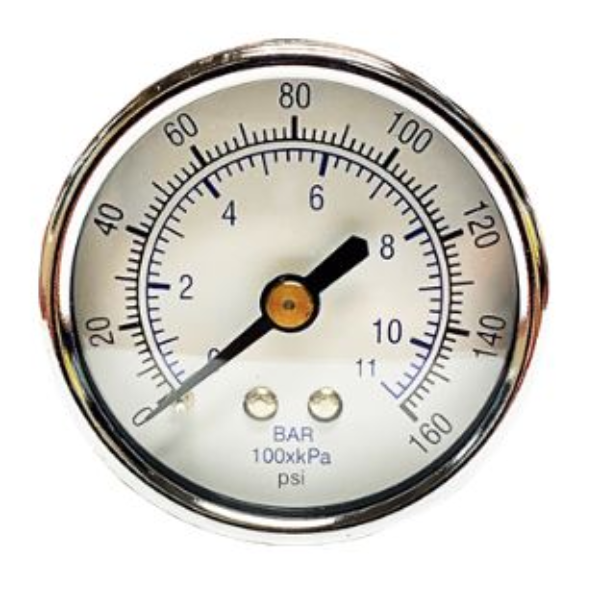 Gauge, 0-100 psig