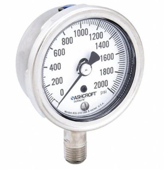 Gauge, 0-2000 psig