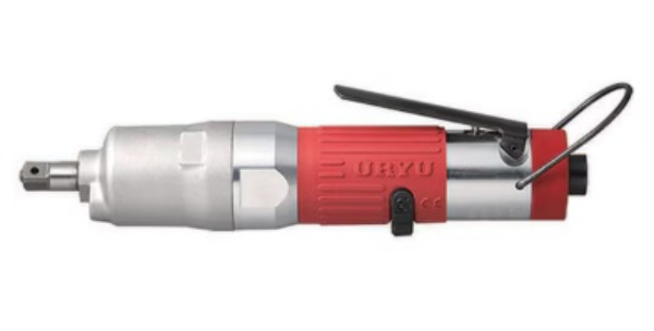 Omega Pulse Tools: Uat Series Pulse Tool Pneumatic Inline    Ar Shut Off 3/8 Sq Dr 15-32Nm