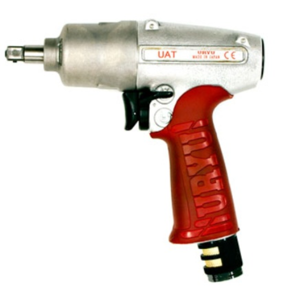 Omega Pulse Tools: Uat Series Pulse Tool Pneumatic Pistol    Ar Shut Off 3/8 Sq Dr 45-63Nm