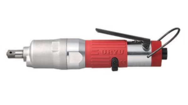 Omega Pulse Tools: Uat Series Pulse Tool Pneumatic Inline    Ar Shut Off 1/4 Hex 15-32Nm