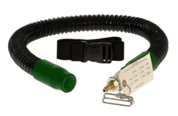 Sar Comp Air Blast - Type Ce 88Vx Breathing Tube Threaded F30 Cont. Flow 1\4" Ind. Interchange