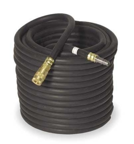 Sar Free Air Supply Hose V20 1\2" Id Starter Ind. Interchange 100' Black