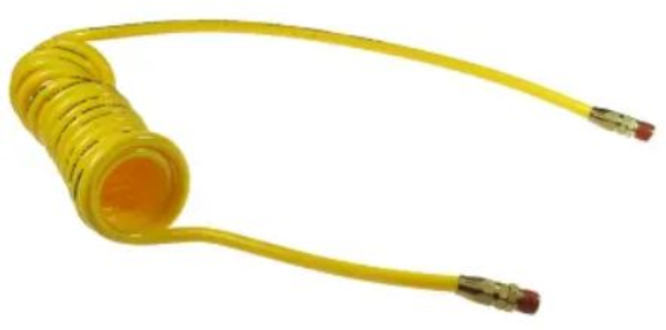 Flexcoil, 5/16in ID x 15ft, 1/4in MPT Swivel Reusable, Yellow