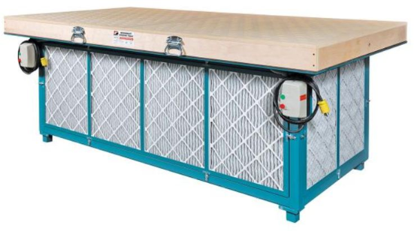 48in x 96in Downdraft Sanding Table 115V, 1 Phase, 60 Hz