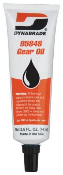 Gear Oil, 2.5 Oz Tube