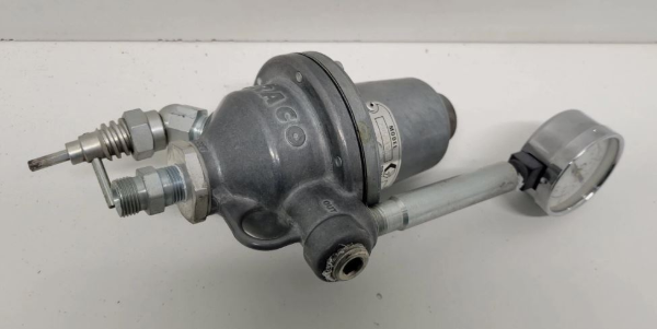 D/S Regulator, 3/8In, Alu, 0-60 psi