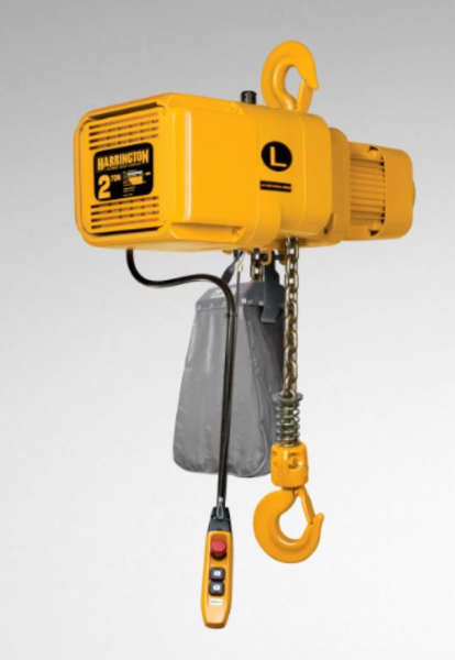 1T Elec. Hoist, 55 Ft. Lift Motorized Trolley