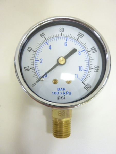 Gauge, 0-160 psig