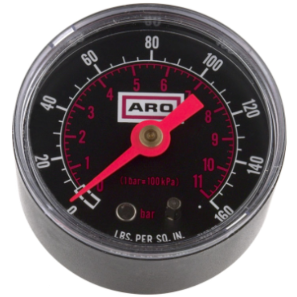 Gauge, 0-60 psi, 1-1/2, 1/8 Back