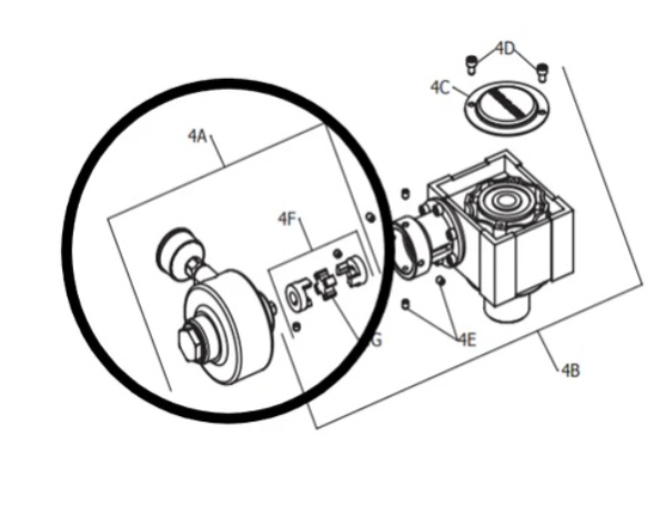 Air Motor With Coupling (Individual Sales)
