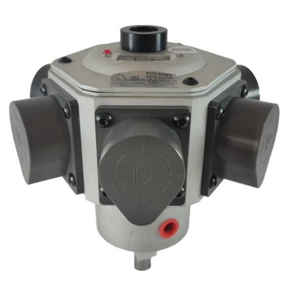 1 HP, 6 Cylinder Bare Air Motor, C/W Tacho
