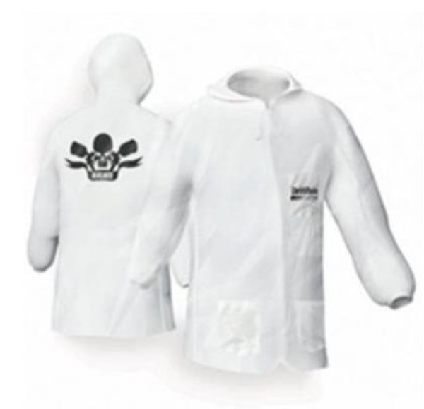 Hooded Lab Coat - Med