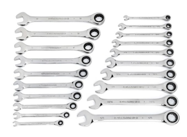 20 Piece Ratchet Wrench Set