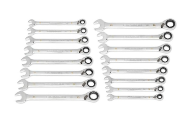 SET WR RAT COMB REV M ET 90T 16PC 8- 25MM