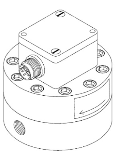 Flowmeter, Sensor, Rf1 w/ An Ports