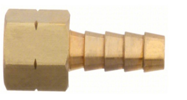 5/16 Hose Barb x 1/4 NPT Rigid Female