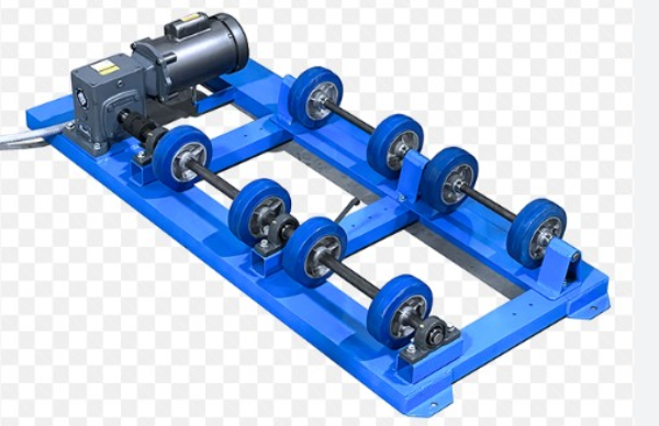 Single Stationary Drum Roller. 1-PH 115/208/230V 60Hz Motor REQUIRES Electric Controls to Start/Stop. OSHA REQUIRES Enclosure w/ Interlock