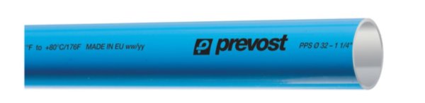 Blue Aluminum Pipe, 3/4OD x 18Ft, Per Stick