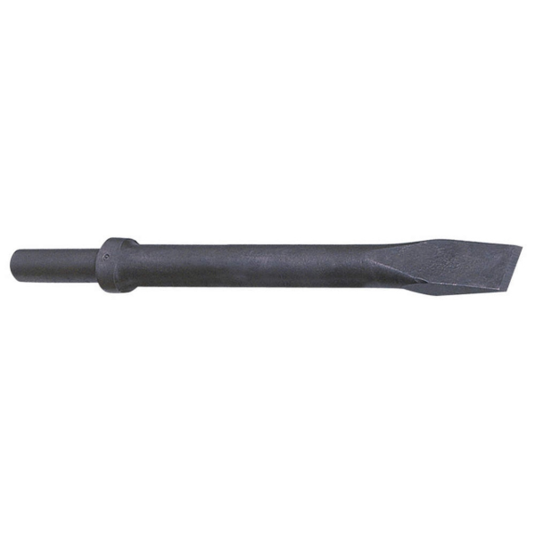 1" FLAT CHISEL - 12" .58 HX SHK RD COL, QTY 1