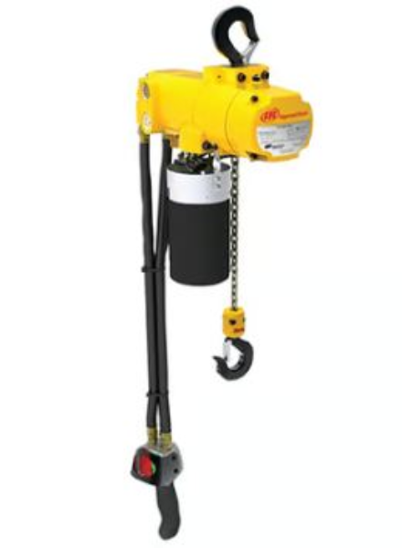 HOIST, AIR, 1/8 TON, CLK SERIES, STEEL HOOKS, 15' LIFT, 11 DROP