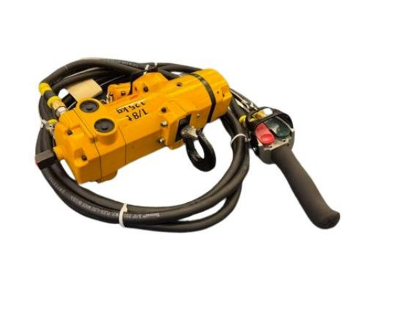 HOIST, AIR, 1/8 TON, CLK SERIES, STEEL HOOKS, 18' LIFT, 6 DROP