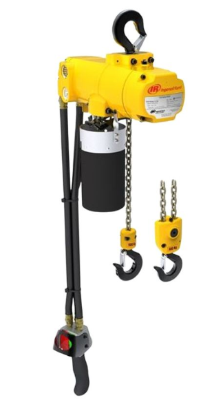 HOIST, AIR, 1/8 TON, CLK SERIES, STEEL HOOKS, 20 LIFT, 16 DROP