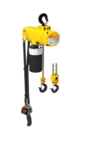 HOIST, AIR, 1/4 TON, CLK SERIES, STEEL HOOKS, 12' LIFT, 8' DROP