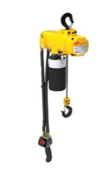 HOIST, AIR, 1/8 TON, CLK SERIES, STEEL HOOKS, 10' LIFT, 6' DROP