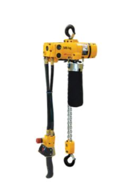 HOIST, AIR, 1/2 TON, CLK SERIES, STEEL HOOKS, 15' LIFT, 11' DROP