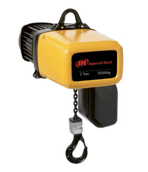 3 Ton Hoist, Electric, 14 Ft Lift, 10 Ft Drop