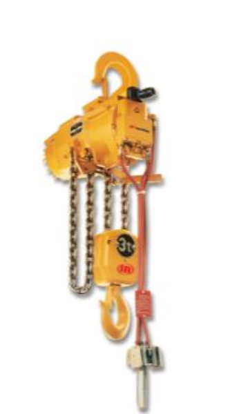 HOIST, AIR, 1-1/2 TON, HLK SERIES, STEEL HOOKS, 10' LIFT, 6' DROP