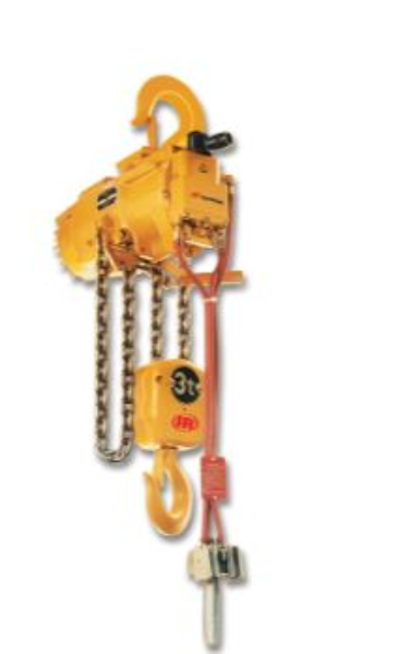 HOIST, AIR, 2 TON, HLK SERIES, STEEL HOOKS, 15' LIFT, 11 DROP