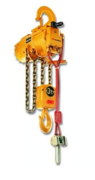 HOIST, AIR, 1/2 T, ARO SERIES, STEEL HOOKS, 41' LIFT, 37’ DROP, STEEL CHAIN CONTAINER,