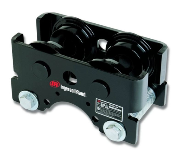 TROLLEY, 3 TON, STEEL WHEELS, HLK HOIST ADAPTER, D FLANGE