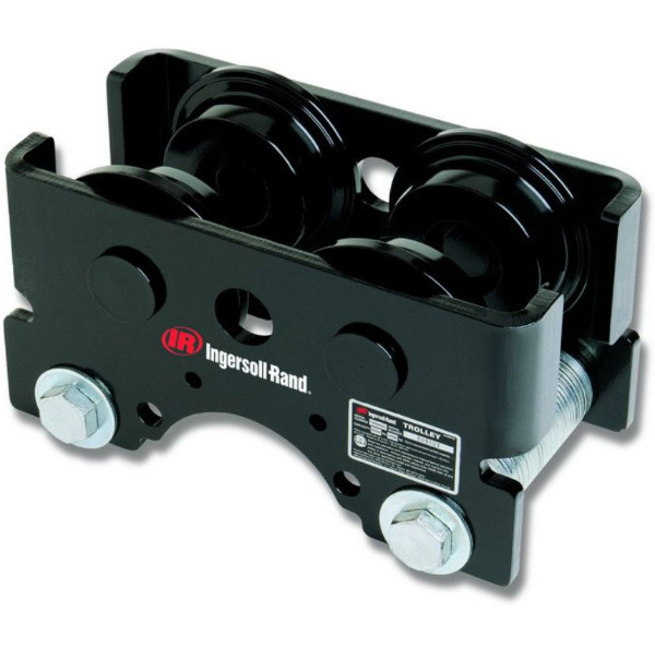 TROLLEY, 3 TON, PUSH, STEEL WHEEL, HLK HOIST ADAPTER