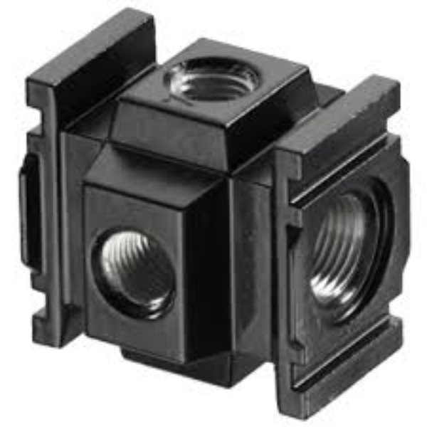 Manifold Block Kit, 2000Series, 1/2 x 3/8