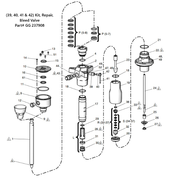 Kit, Repair, Bleed Valve