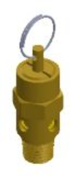 Relief Valve 150 PSI, 1/4 MNPT