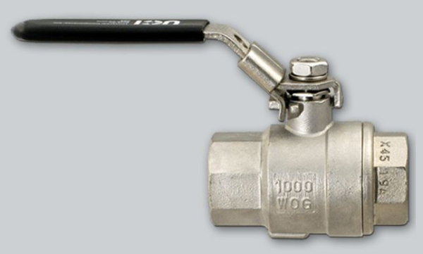 3/4 FNPT x 3/4 FNPT SS Ball Valve